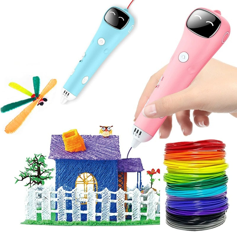 3d pen - printing and drawing pen - upgraded Intelligent 3d - kids